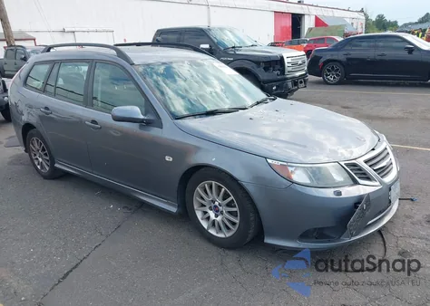 2008 Saab 9-3 2.0T z USA, uszkodzony, nr VIN YS3FB56Y381122218